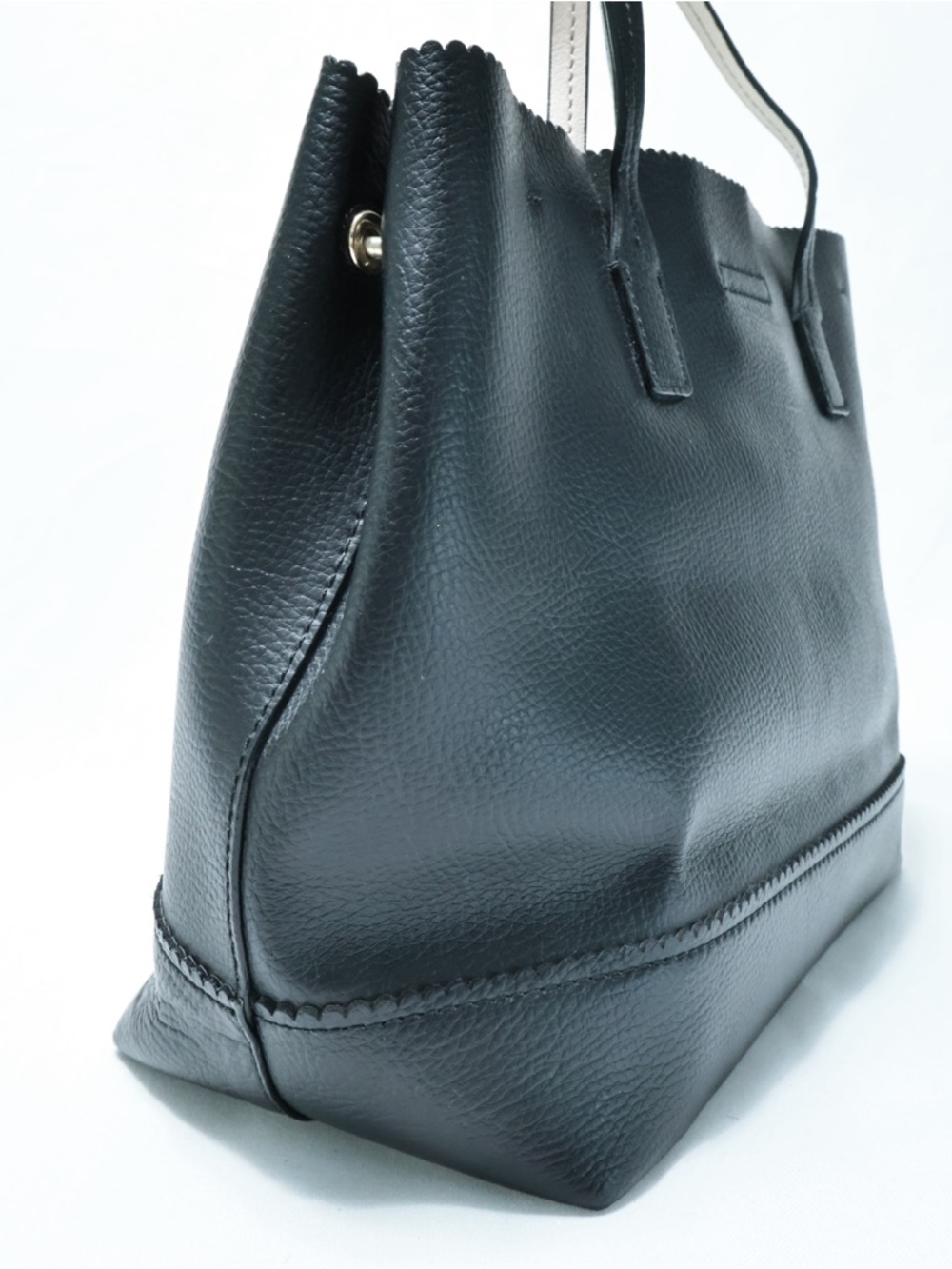 Kate Spade Vanderbilt Place Giorgia Satchel Bag Pebbled Black Leather Bow NWOT - Picture 5 of 16